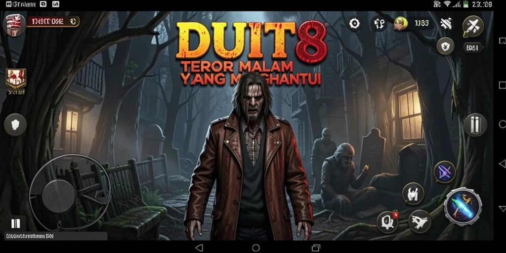 Tampilan gameplay mencekam dari DUIT8 dengan nuansa Horror yang kental.