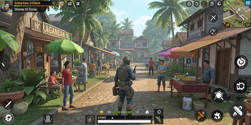 Tangkapan layar menampilkan gameplay KAGANDAN yang menarik dan interaktif.