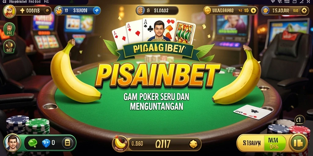 Gameplay poker mendebarkan di PISANGBET dengan pemain nyata.