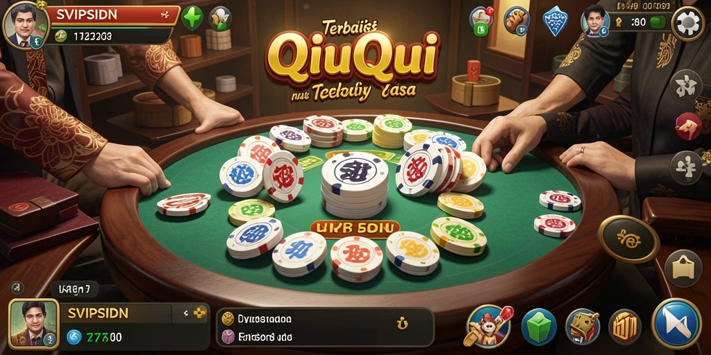 Screenshot utama SVIPSIDN menampilkan gameplay QiuQiu yang seru.